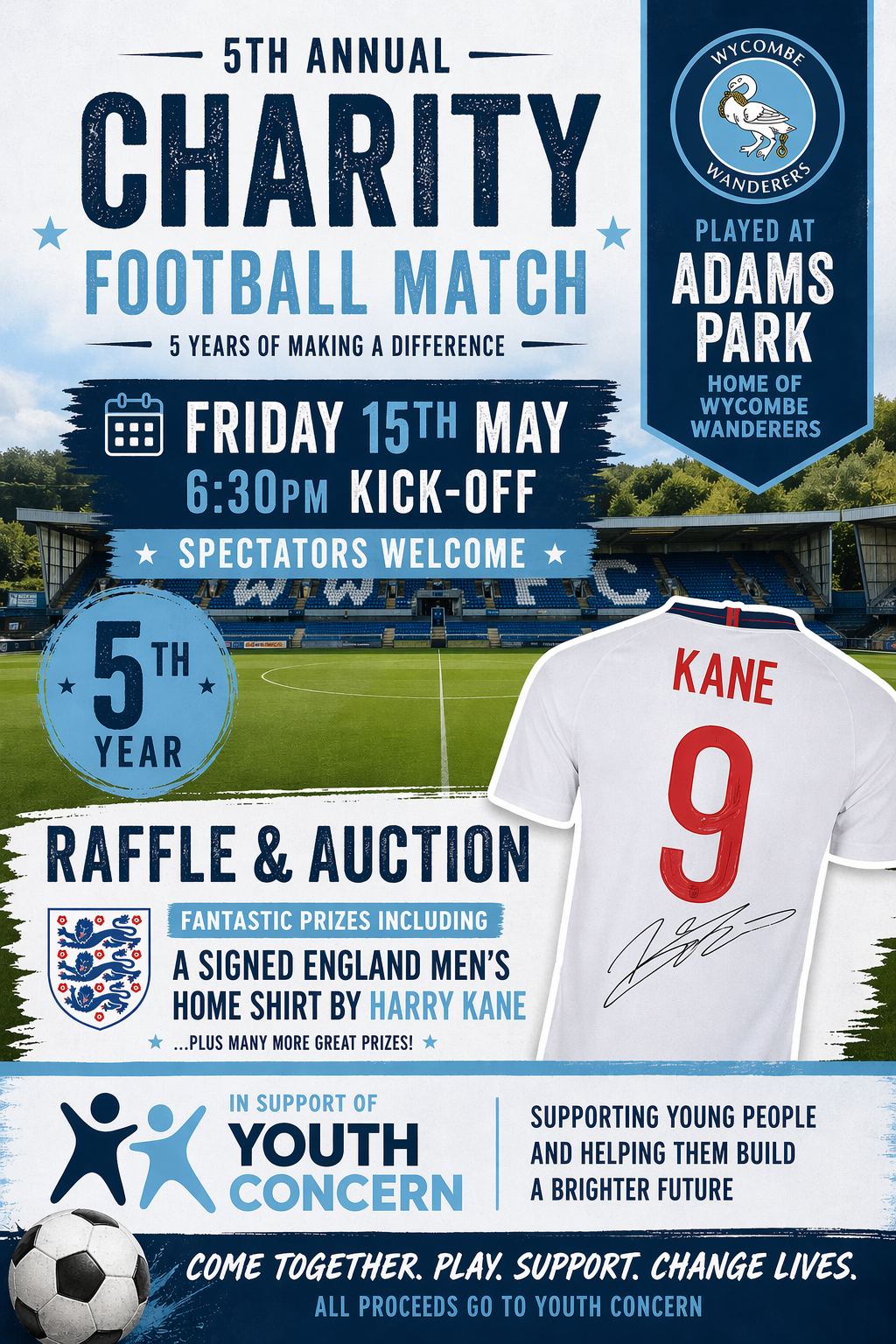 Charity Match Poster